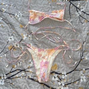 Triangl floral bikini xs